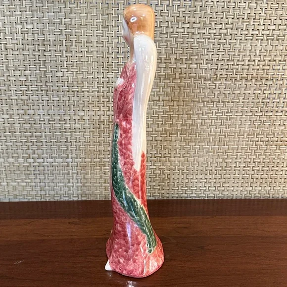 🎄🌟HP🌟NWOT Modern Iridescent Ceramic Pencil Angel Figurine - Picture 6 of 11